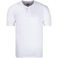 CAMEL ACTIVE Henley-T-Shirt weiß