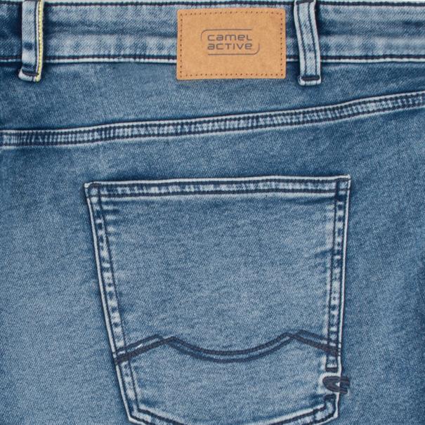 CAMEL ACTIVE Jeans-Shorts blau