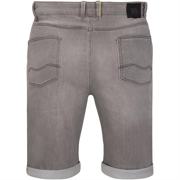 CAMEL ACTIVE Jeans Shorts grau