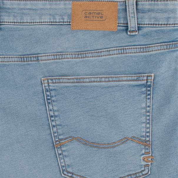 CAMEL ACTIVE Jeans-Shorts hellblau