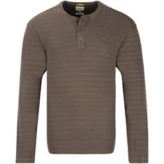 CAMEL ACTIVE Langarmshirt braun