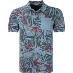 CAMEL ACTIVE Poloshirt blau