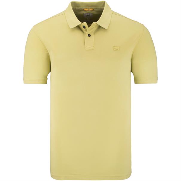 CAMEL ACTIVE Poloshirt gelb