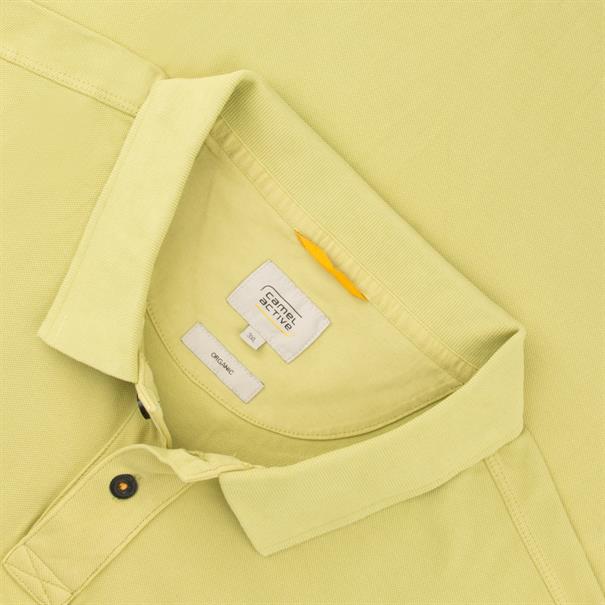 CAMEL ACTIVE Poloshirt gelb