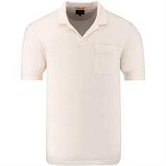 CAMEL ACTIVE Poloshirt mit V-Ausschnitt creme