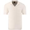 CAMEL ACTIVE Poloshirt mit V-Ausschnitt creme