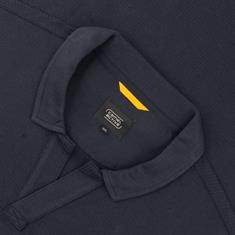 CAMEL ACTIVE Poloshirt mit V-Ausschnitt marine