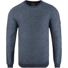 CAMEL ACTIVE Pullover blau-meliert