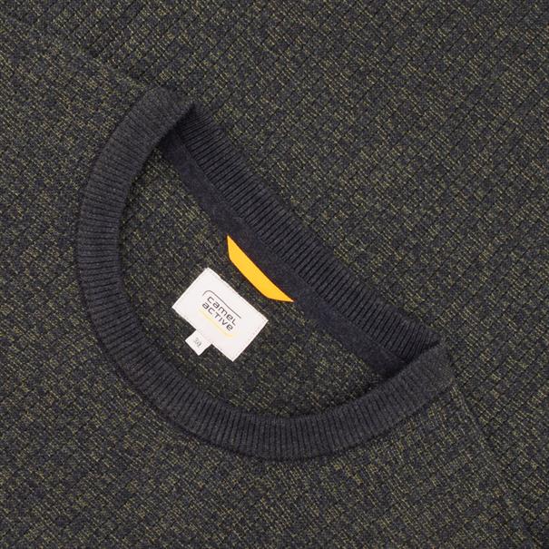 CAMEL ACTIVE Pullover grün