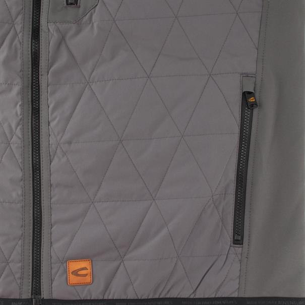 CAMEL ACTIVE Steppweste grau