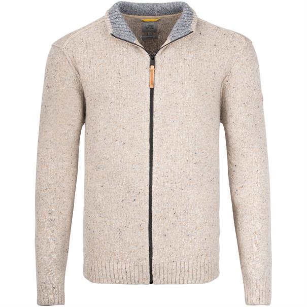 CAMEL ACTIVE Strickjacke beige