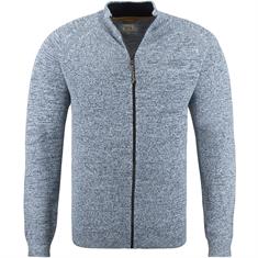 CAMEL ACTIVE Strickjacke blau-meliert