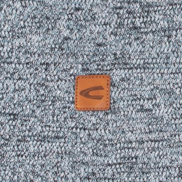 CAMEL ACTIVE Strickjacke blau-meliert