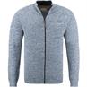CAMEL ACTIVE Strickjacke blau-meliert