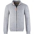 CAMEL ACTIVE Strickjacke grau-meliert