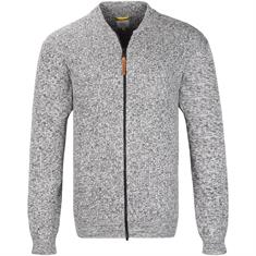 CAMEL ACTIVE Strickjacke grau