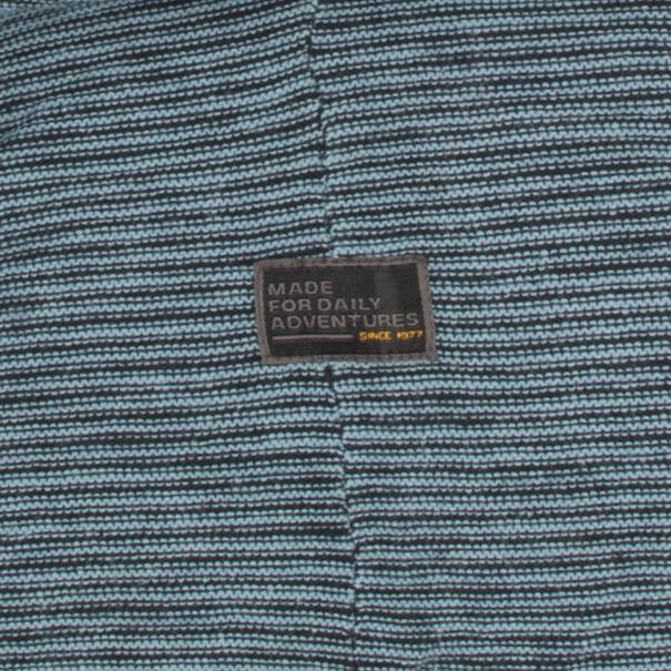CAMEL ACTIVE Strickshirt blau-meliert