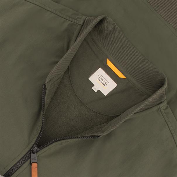 CAMEL ACTIVE Sweatjacke oliv