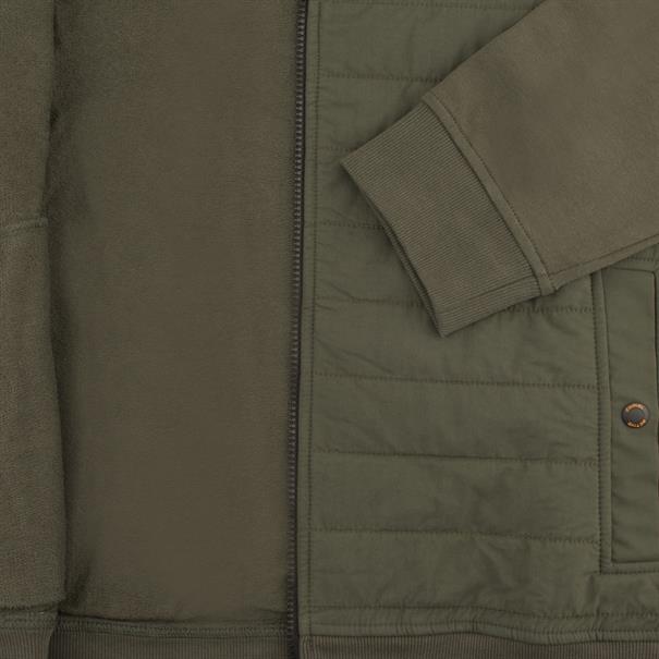CAMEL ACTIVE Sweatjacke oliv