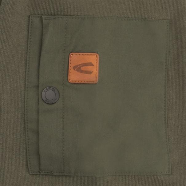 CAMEL ACTIVE Sweatjacke oliv