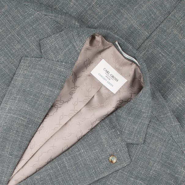 CARL GROSS Sakko grün-meliert