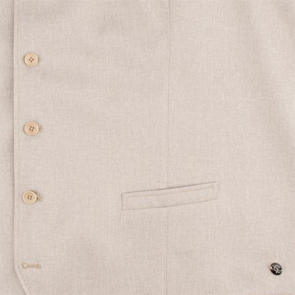 CARL GROSS Sakko-Weste beige