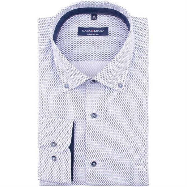 CASAMODA Cityhemd - EXTRA lang blau
