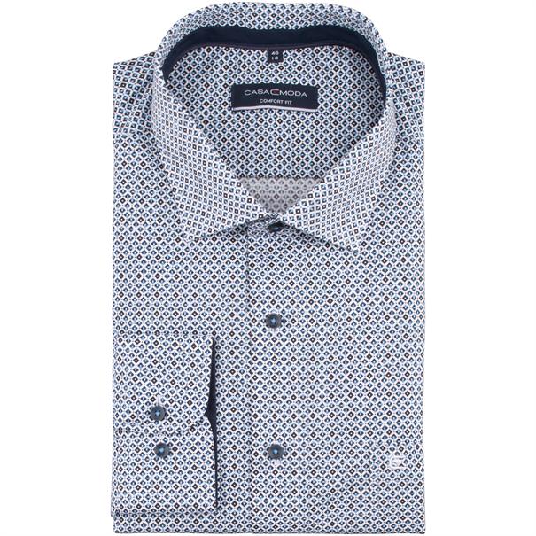 CASAMODA Cityhemd - EXTRA lang blau