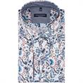 CASAMODA florales Freizeithemd blau
