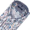 CASAMODA florales Freizeithemd blau