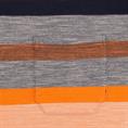 CASAMODA gestreiftes halbarm Poloshirt orange