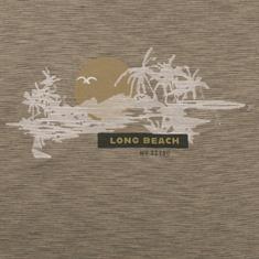 CASAMODA gestreiftes T-Shirt khaki