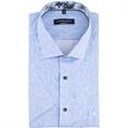 CASAMODA halbarm Cityhemd blau