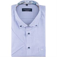CASAMODA halbarm Cityhemd blau