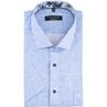 CASAMODA halbarm Cityhemd blau