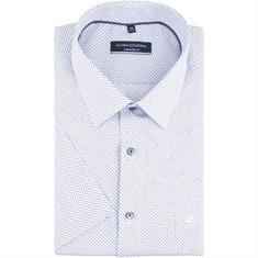 CASAMODA halbarm Cityhemd hellblau