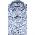 CASAMODA halbarm Freizeithemd blau
