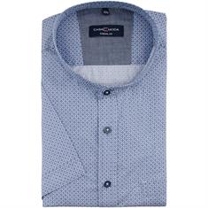 CASAMODA halbarm Freizeithemd blau