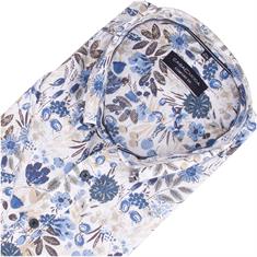 CASAMODA halbarm Freizeithemd blau