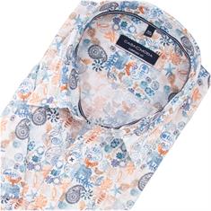 CASAMODA halbarm Freizeithemd creme