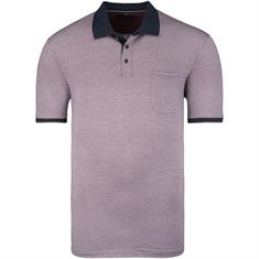 CASAMODA halbarm Poloshirt beere