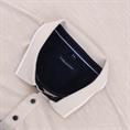 CASAMODA halbarm Poloshirt beige-meliert