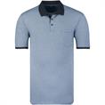 CASAMODA halbarm Poloshirt blau