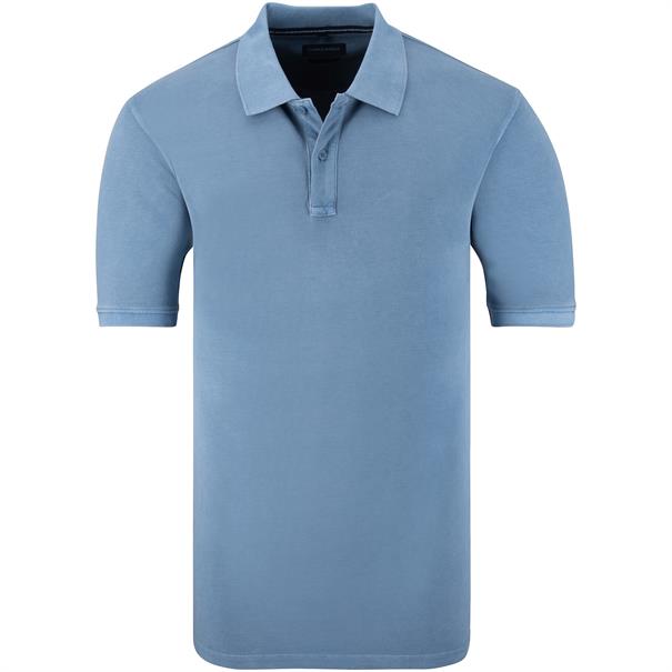 CASAMODA halbarm Poloshirt blau