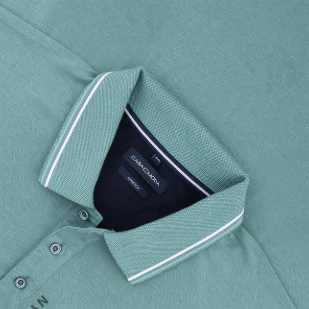 CASAMODA halbarm Poloshirt grün