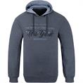 CASAMODA Kapuzen-Sweatshirt blau-meliert
