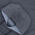 CASAMODA Kapuzen-Sweatshirt blau-meliert