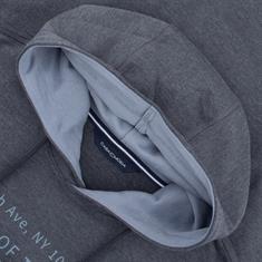 CASAMODA Kapuzen-Sweatshirt blau-meliert