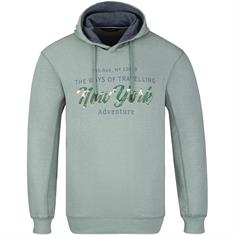 CASAMODA Kapuzen-Sweatshirt grün