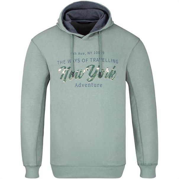 CASAMODA Kapuzen-Sweatshirt grün
